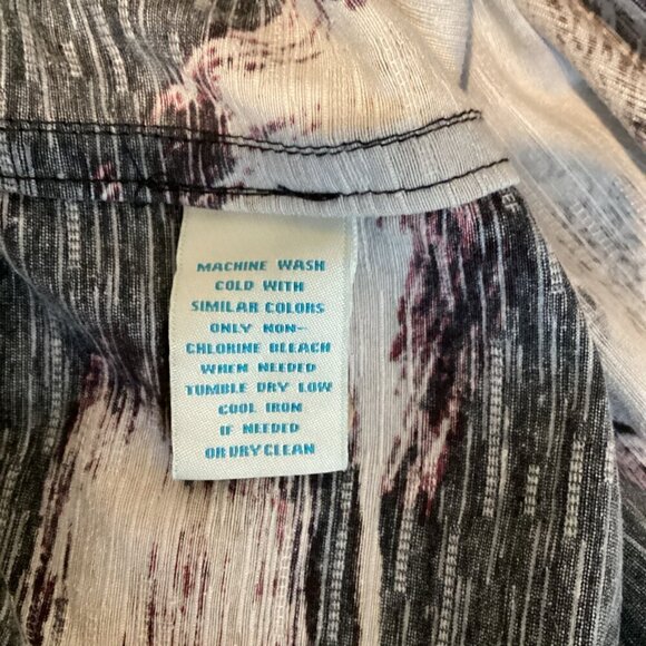 Caribbean Pure Silk Mens L Hawaiian Tropical Casual Button-Up Shirt 301G - Picture 6 of 7